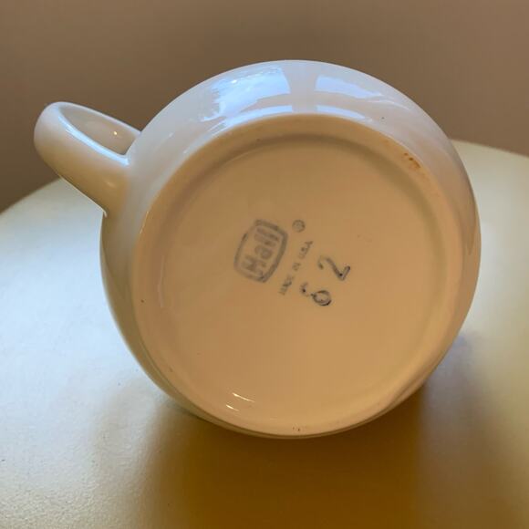 Hall China London 16-Ounce Classic White Restaurant Supply Teapot NEW - Picture 5 of 9